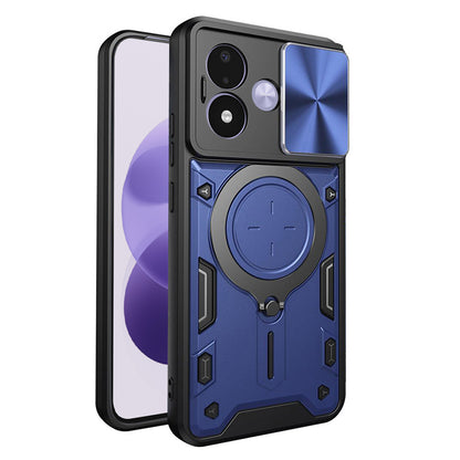 Etui til Xiaomi Redmi Note 17 4G / Note 17 5G, Techsuit, CamGuard Pro, blå