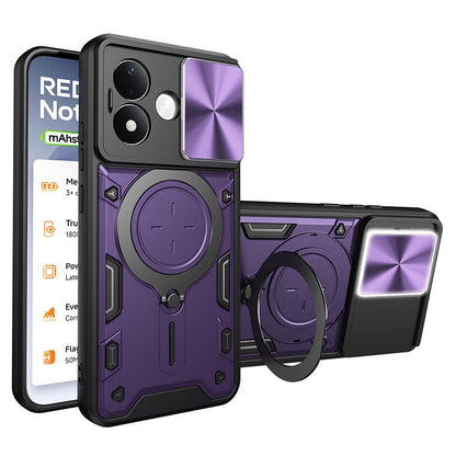 Etui til Xiaomi Redmi Note 17 4G / Note 17 5G, Techsuit, CamGuard Pro, lilla