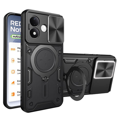 Etui til Xiaomi Redmi Note 17 4G / Note 17 5G, Techsuit, CamGuard Pro, sort