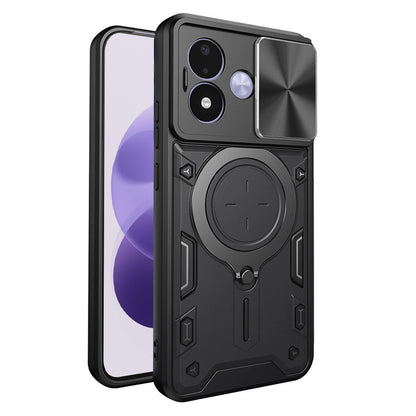 Etui til Xiaomi Redmi Note 17 4G / Note 17 5G, Techsuit, CamGuard Pro, sort