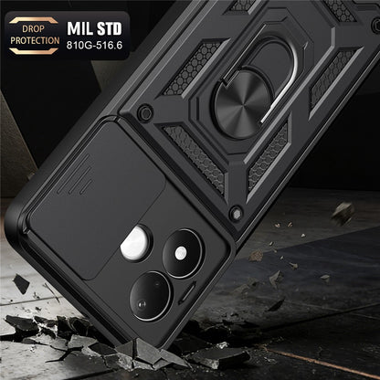 Cover til Xiaomi Redmi Note 17 4G / Note 17 5G, Techsuit, CamShield, rosaguld