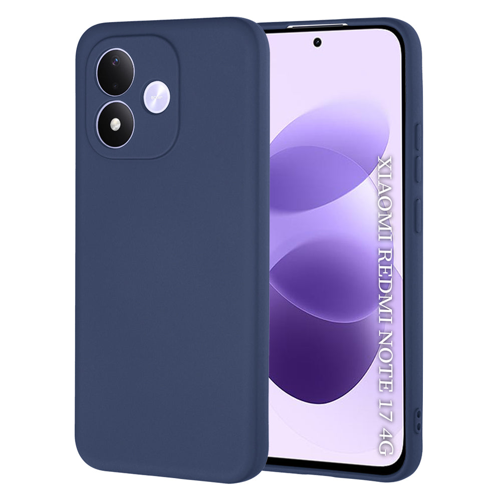 Etui til Xiaomi Redmi Note 17 4G / Note 17 5G, Techsuit, SoftFlex, marineblå