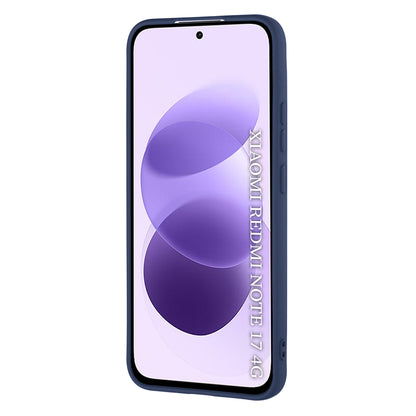 Etui til Xiaomi Redmi Note 17 4G / Note 17 5G, Techsuit, SoftFlex, marineblå