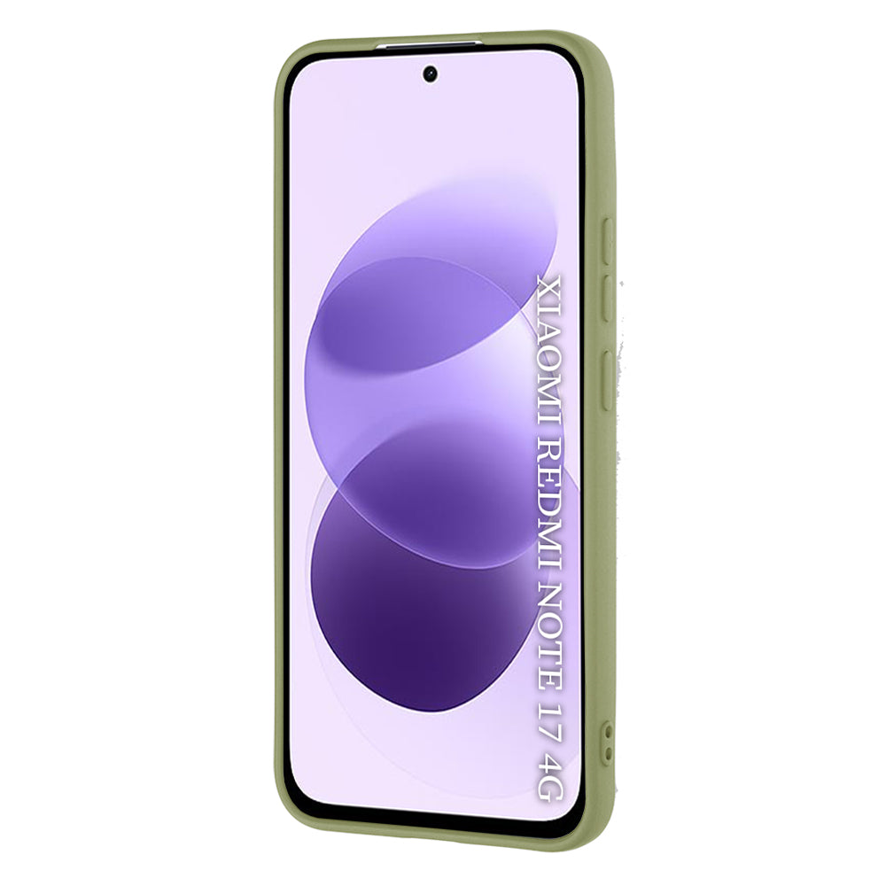 Etui til Xiaomi Redmi Note 17 4G / Note 17 5G, Techsuit, SoftFlex, Matcha

