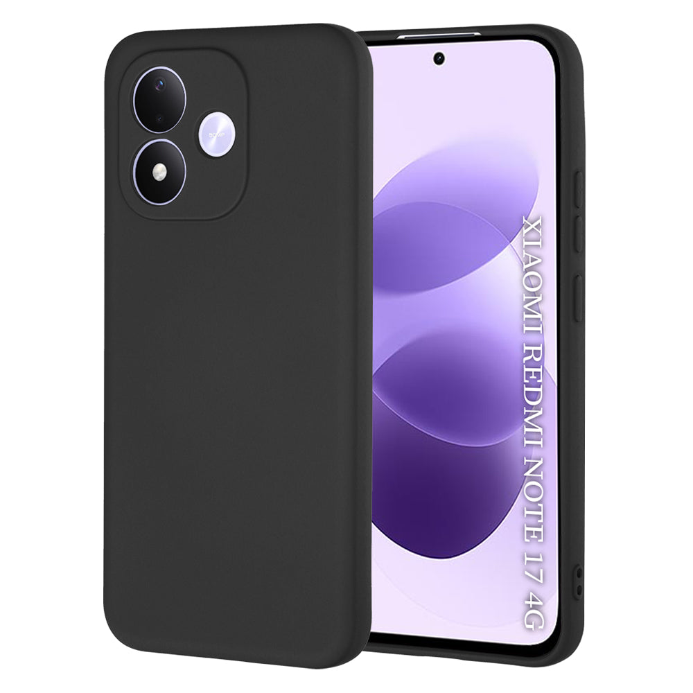 Cover til Xiaomi Redmi Note 17 4G / Note 17 5G, Techsuit, SoftFlex, Sort