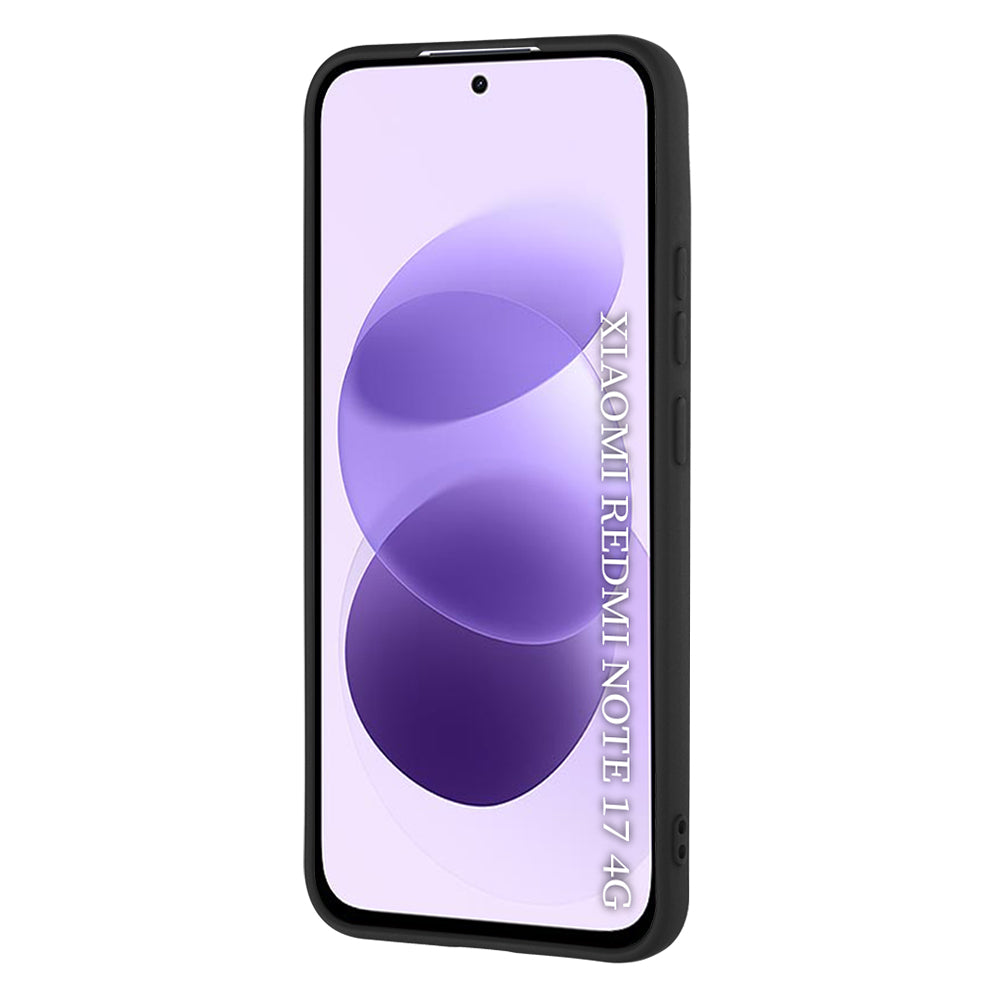 Cover til Xiaomi Redmi Note 17 4G / Note 17 5G, Techsuit, SoftFlex, Sort