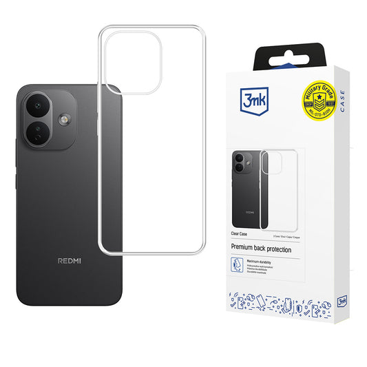 Cover til Xiaomi Redmi Note 17 Pro, 3MK, Klar, Transparent