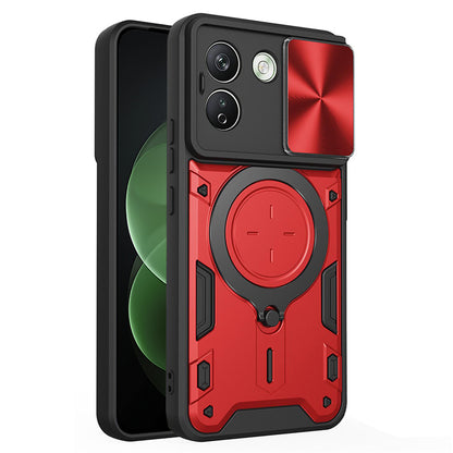 Etui til Xiaomi Redmi Note 17 Pro Max, Techsuit, CamGuard Pro, rød