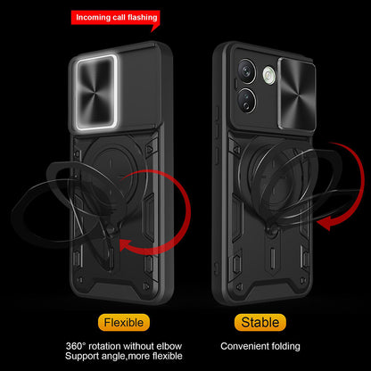 Etui til Xiaomi Redmi Note 17 Pro Max, Techsuit, CamGuard Pro, rød