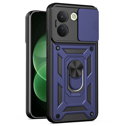 Etui til Xiaomi Redmi Note 17 Pro Max, Techsuit, CamShield, blå