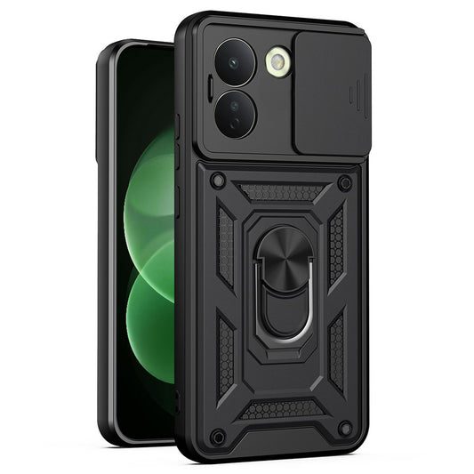 Etui til Xiaomi Redmi Note 17 Pro Max, Techsuit, CamShield, sort