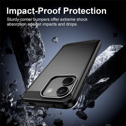 Cover til Xiaomi Redmi Note 17 Pro Max, Techsuit, Carbon, Sort