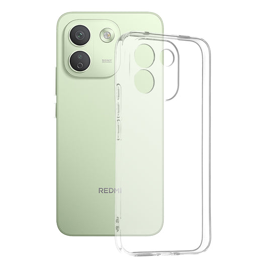Etui til Xiaomi Redmi Note 17 Pro Max, Techsuit, Clear, gennemsigtigt