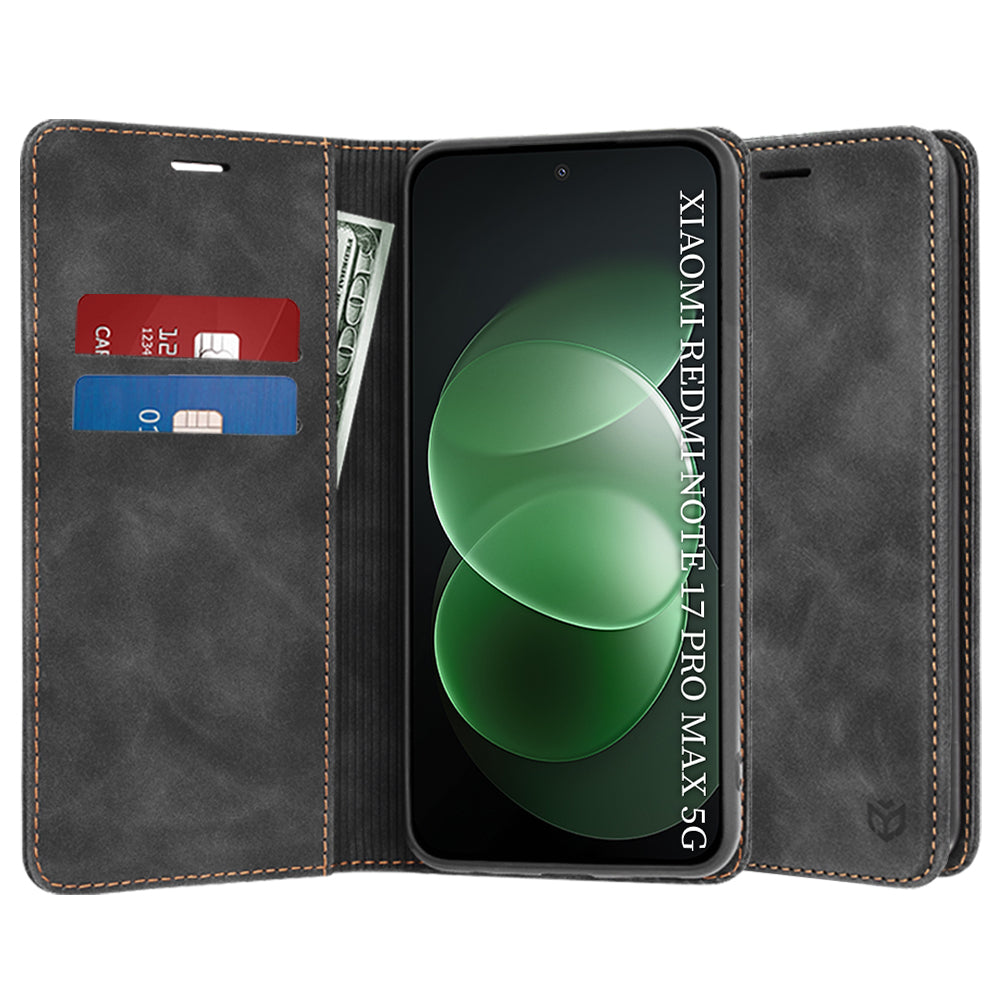 Etui til Xiaomi Redmi Note 17 Pro Max, Techsuit, Confy, sort