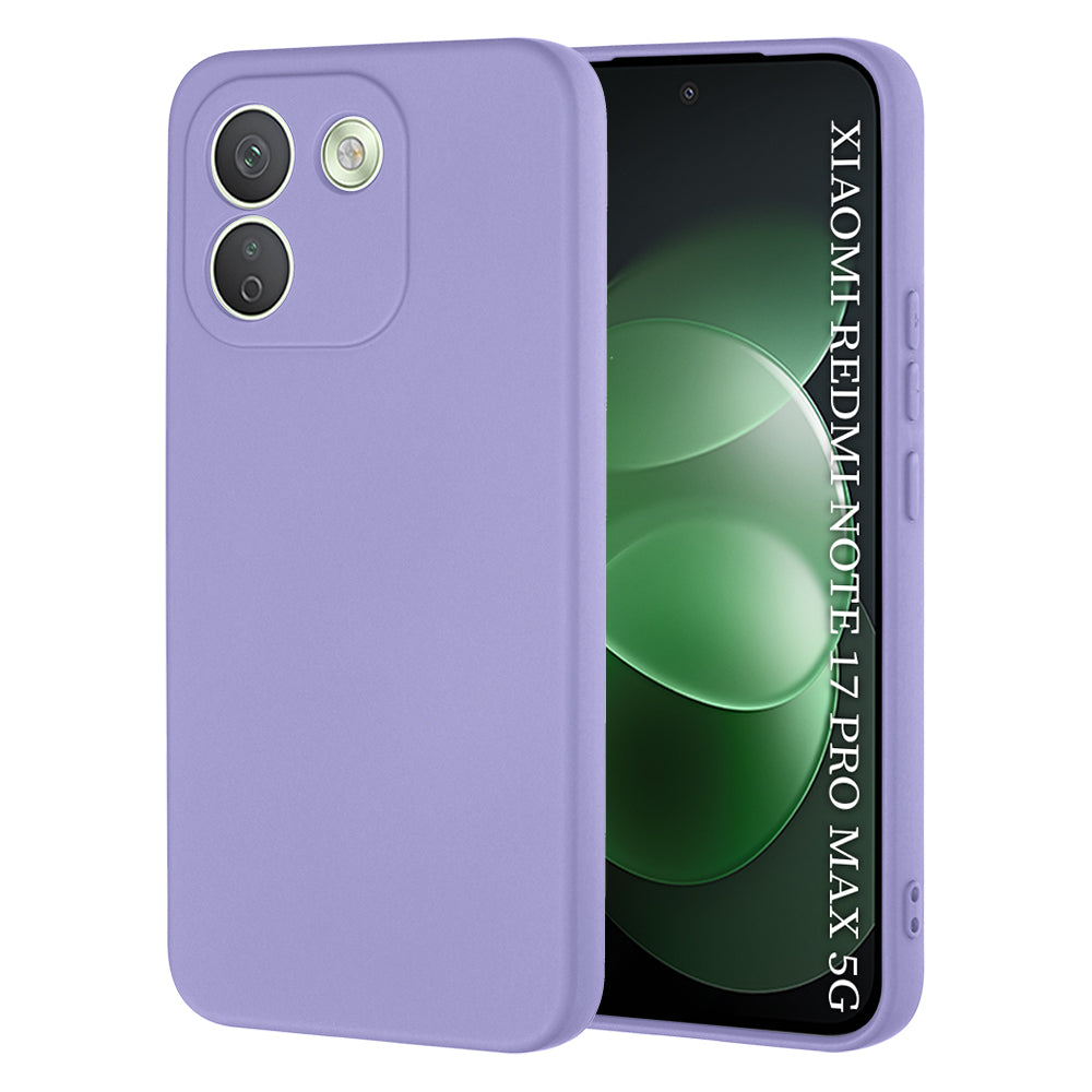 Etui til Xiaomi Redmi Note 17 Pro Max, Techsuit, SoftFlex, lys lilla
