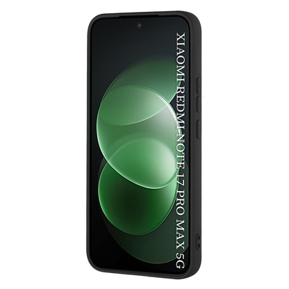 Etui til Xiaomi Redmi Note 17 Pro Max, Techsuit, SoftFlex, sort