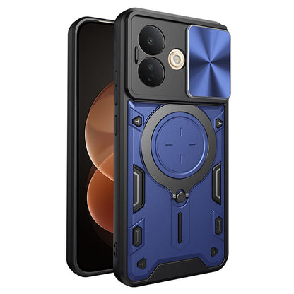 Etui til Xiaomi Redmi Note 17 Pro, Techsuit, CamGuard Pro, blå
