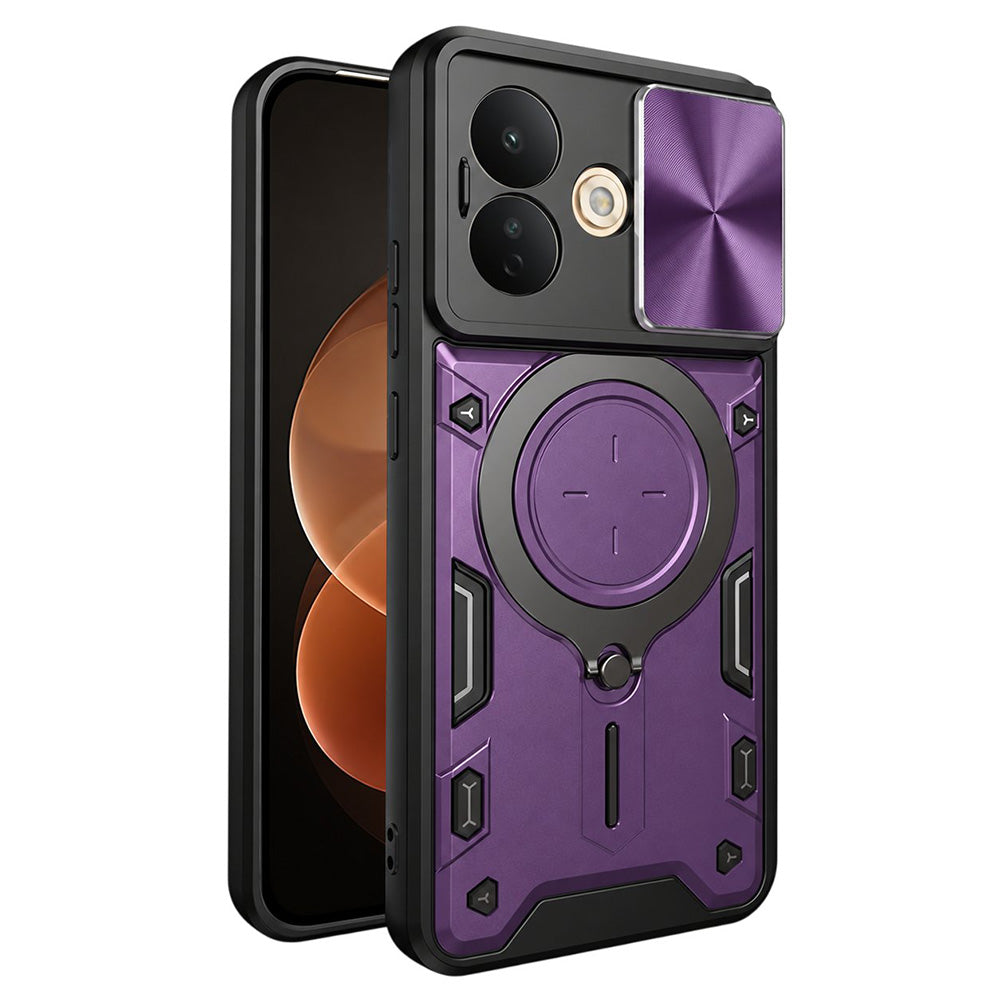 Case for Xiaomi Redmi Note 17 Pro, Techsuit, CamGuard Pro, Purple