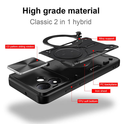 Cover til Xiaomi Redmi Note 17 Pro, Techsuit, CamGuard Pro, sort
