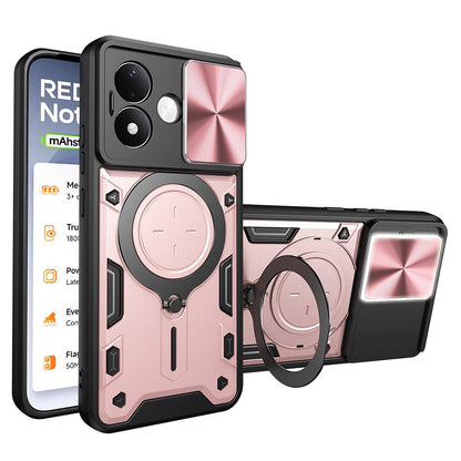 Etui til Xiaomi Redmi Note 17 Pro, Techsuit, CamGuard Pro, roséguld