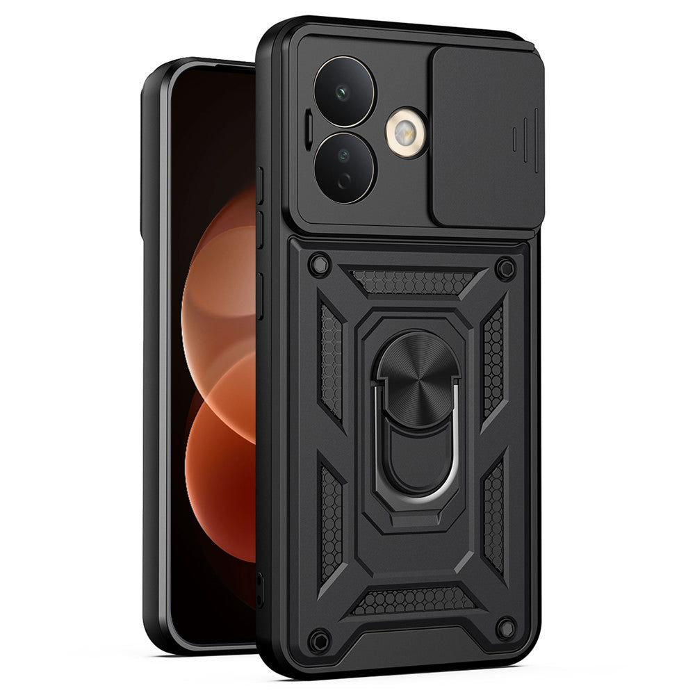 Cover til Xiaomi Redmi Note 17 Pro, Techsuit, CamShield, sort
