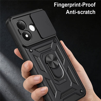 Cover til Xiaomi Redmi Note 17 Pro, Techsuit, CamShield, sort