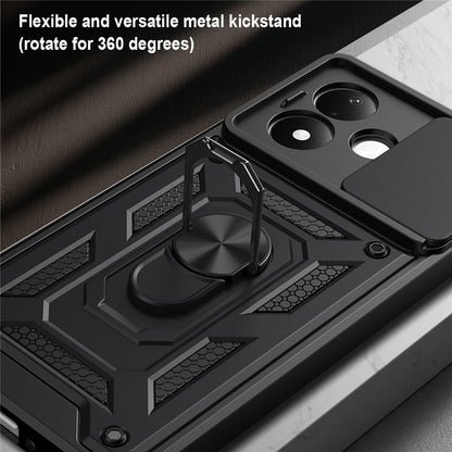 Cover til Xiaomi Redmi Note 17 Pro, Techsuit, CamShield, sort