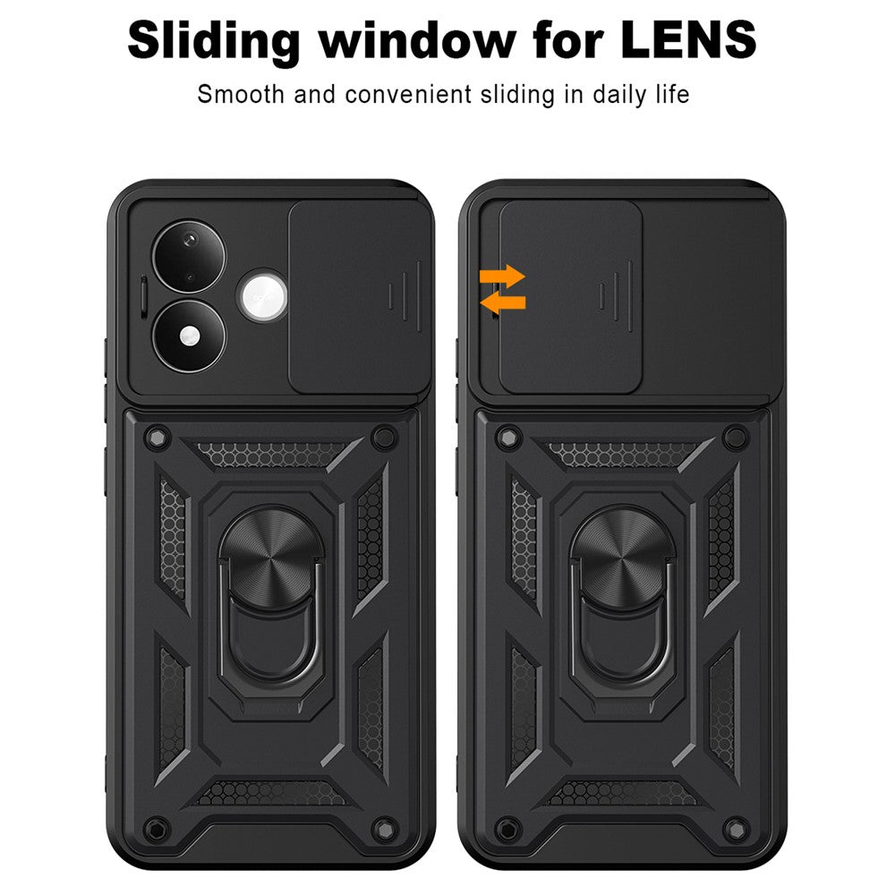 Etui til Xiaomi Redmi Note 17 Pro, Techsuit, CamShield, rosaguld