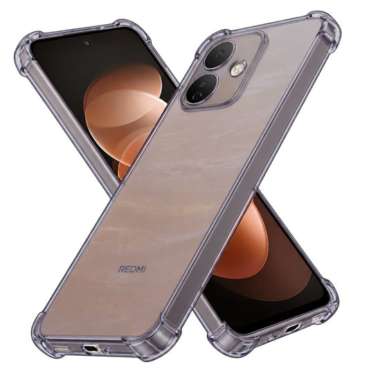 Cover til Xiaomi Redmi Note 17 Pro, Techsuit, Stødsikker Klar, Røgfarvet
