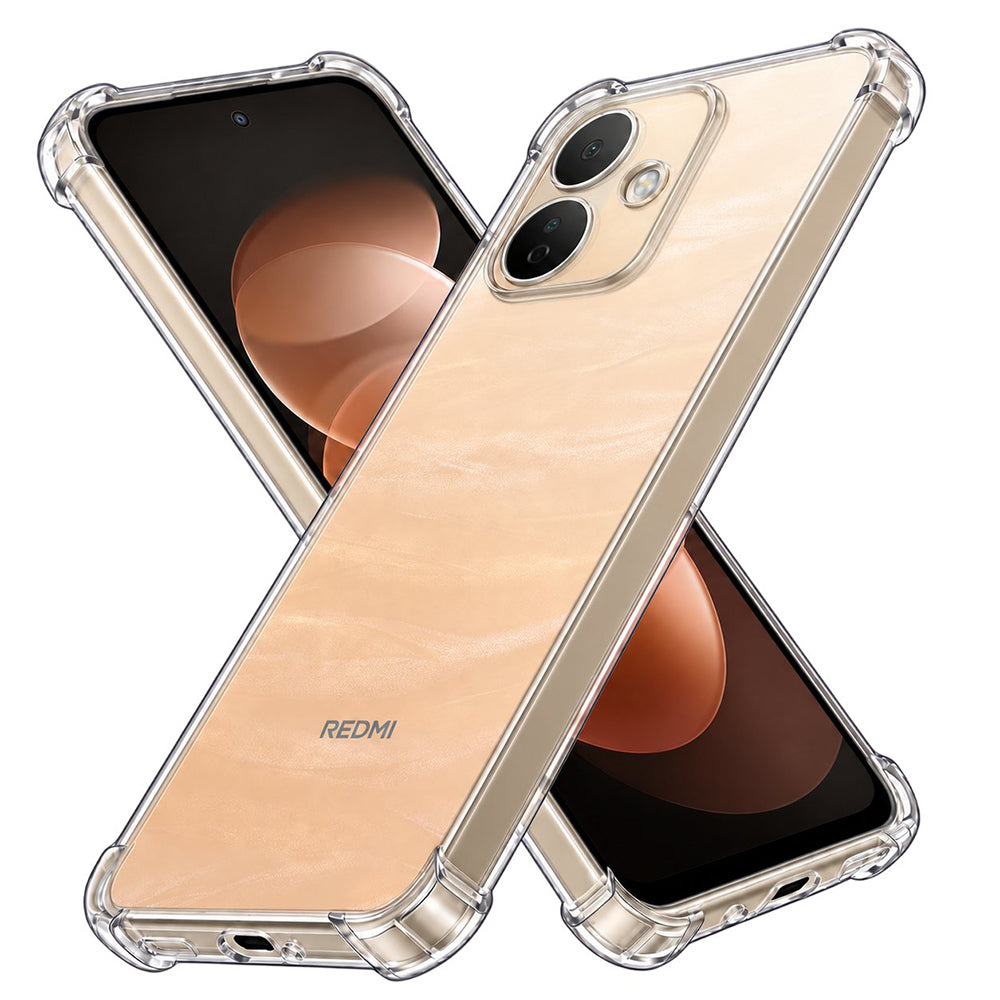 Etui til Xiaomi Redmi Note 17 Pro, Techsuit, stødsikkert, gennemsigtigt, transparent
