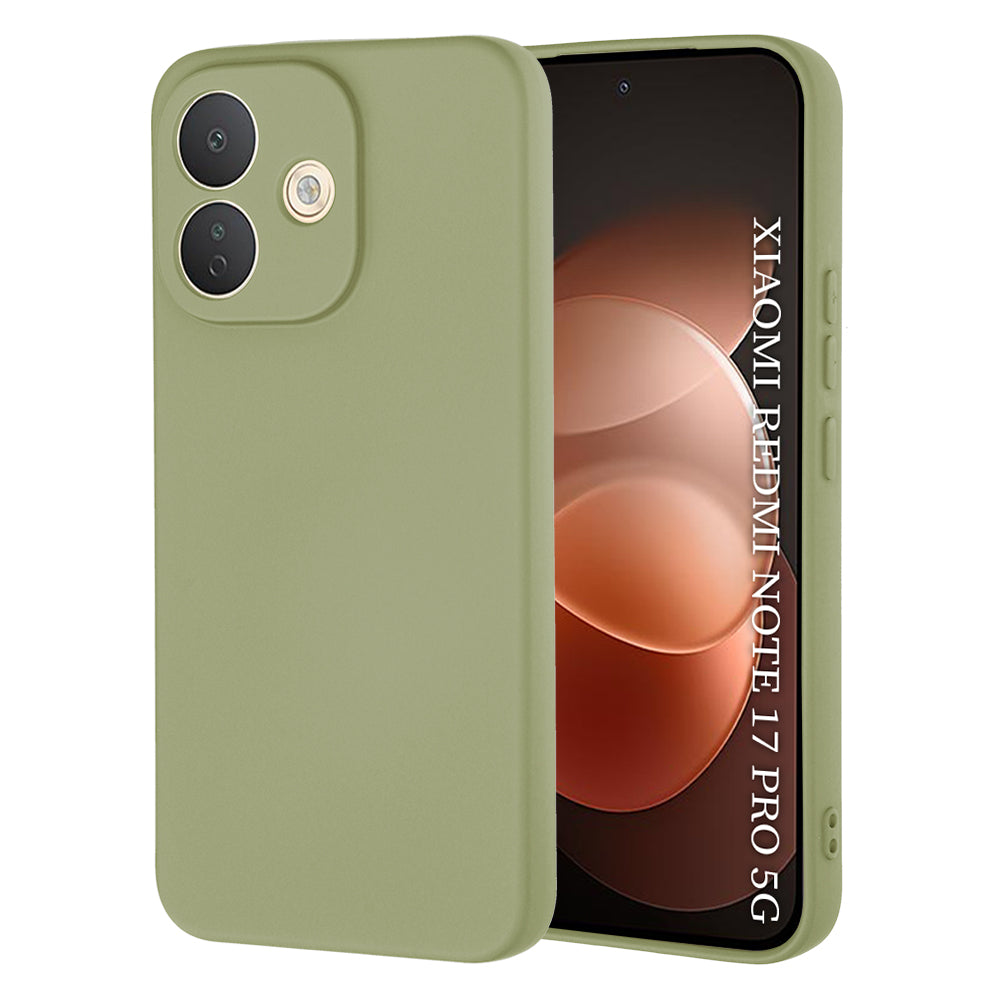 Etui til Xiaomi Redmi Note 17 Pro, Techsuit, SoftFlex, Matcha