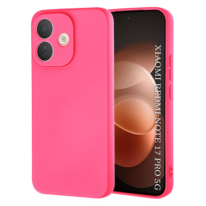 Etui til Xiaomi Redmi Note 17 Pro, Techsuit, SoftFlex, mørk pink