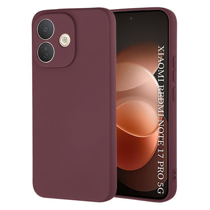 Etui til Xiaomi Redmi Note 17 Pro, Techsuit, SoftFlex, vinrød