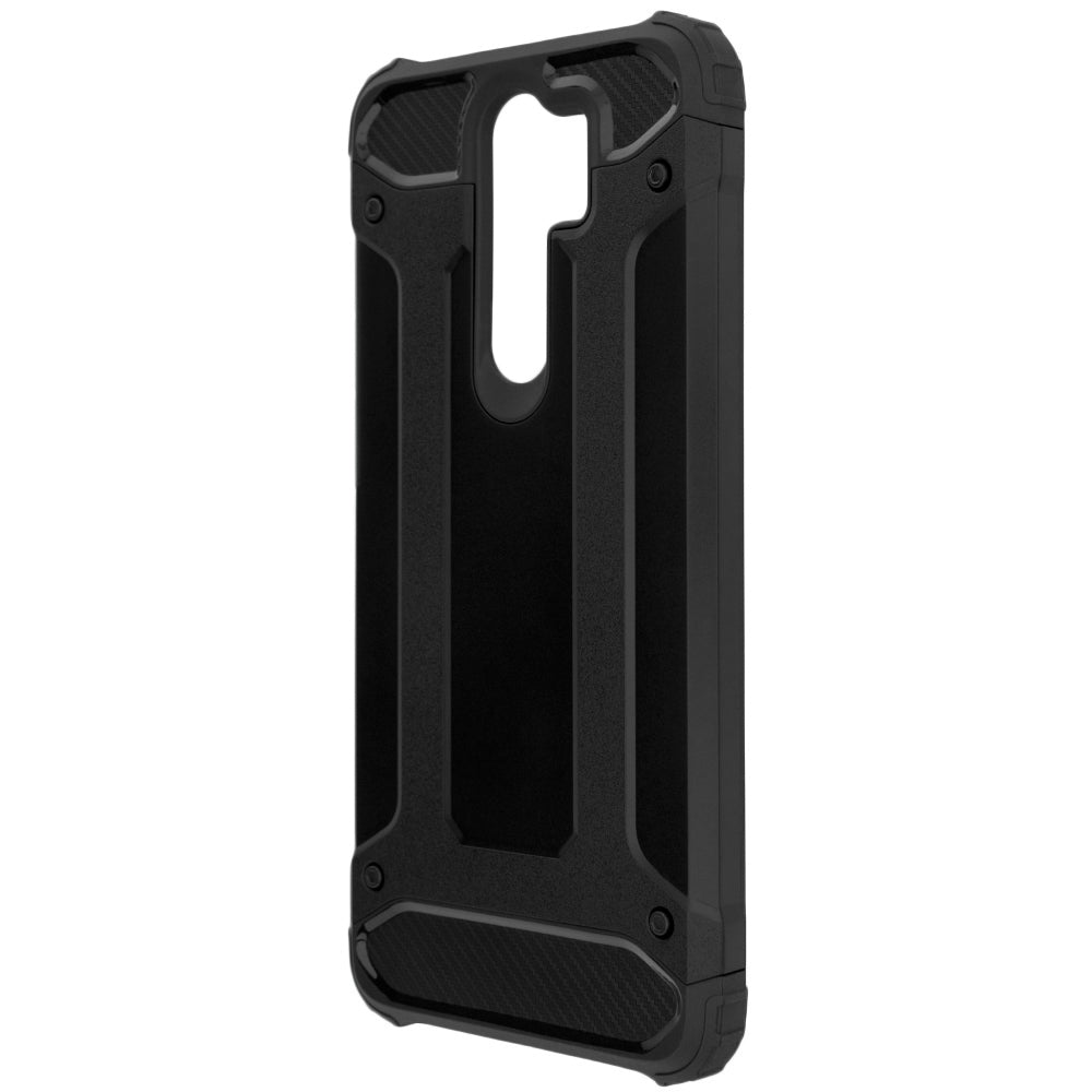 Cover til Xiaomi Redmi Note 8 Pro, Techsuit, Hybrid Armor, Sort