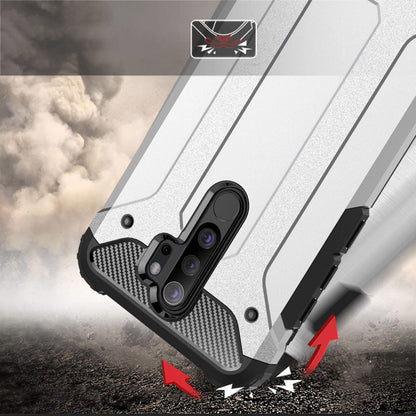 Cover til Xiaomi Redmi Note 8 Pro, Techsuit, Hybrid Armor, Sort