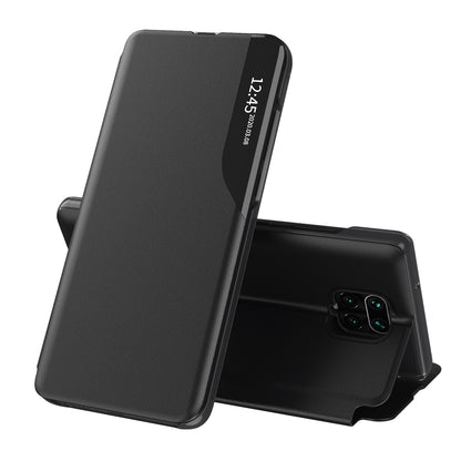 Cover til Xiaomi Redmi Note 9S / Note 9 Pro / Note 9 Pro Max, Techsuit, eFold, Sort