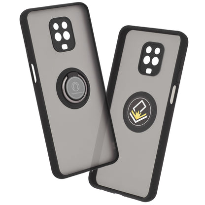 Cover til Xiaomi Redmi Note 9S / Note 9 Pro / Note 9 Pro Max, Techsuit, Glinth, Sort