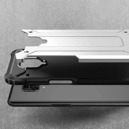 Cover til Xiaomi Redmi Note 9S / Note 9 Pro / Note 9 Pro Max, Techsuit, Hybrid Armor, Sort