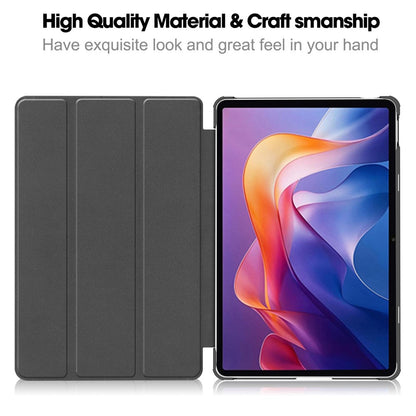 Etui til Xiaomi Redmi Pad 2 Pro, Techsuit, FoldPro Butterfly, Flerfarvet