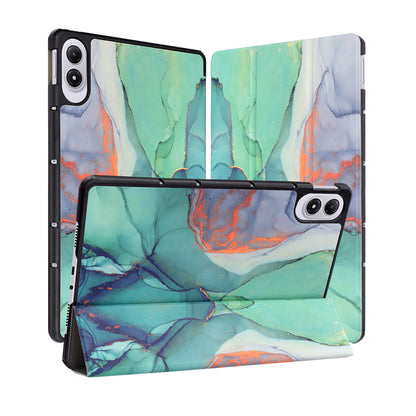 Etui til Xiaomi Redmi Pad 2 Pro, Techsuit, FoldPro Green Time, Flerfarvet