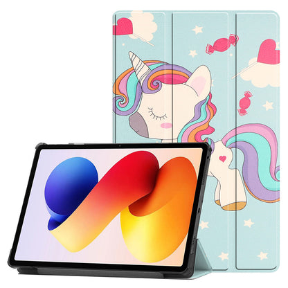 Cover til Xiaomi Redmi Pad 2 Pro, Techsuit, FoldPro Unicorn, Multifarvet