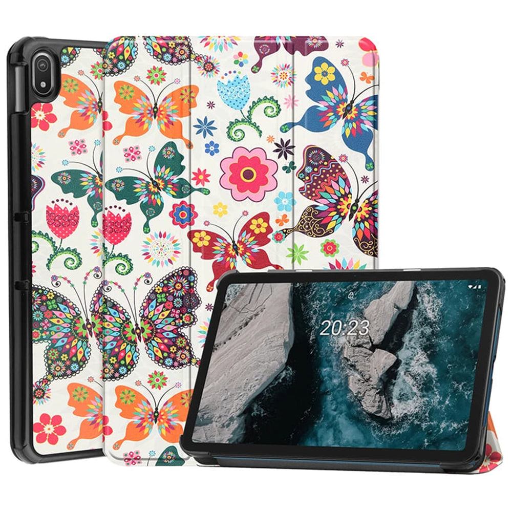 Cover til Xiaomi Redmi Pad 2, Techsuit, FoldPro Butterfly, Multifarvet