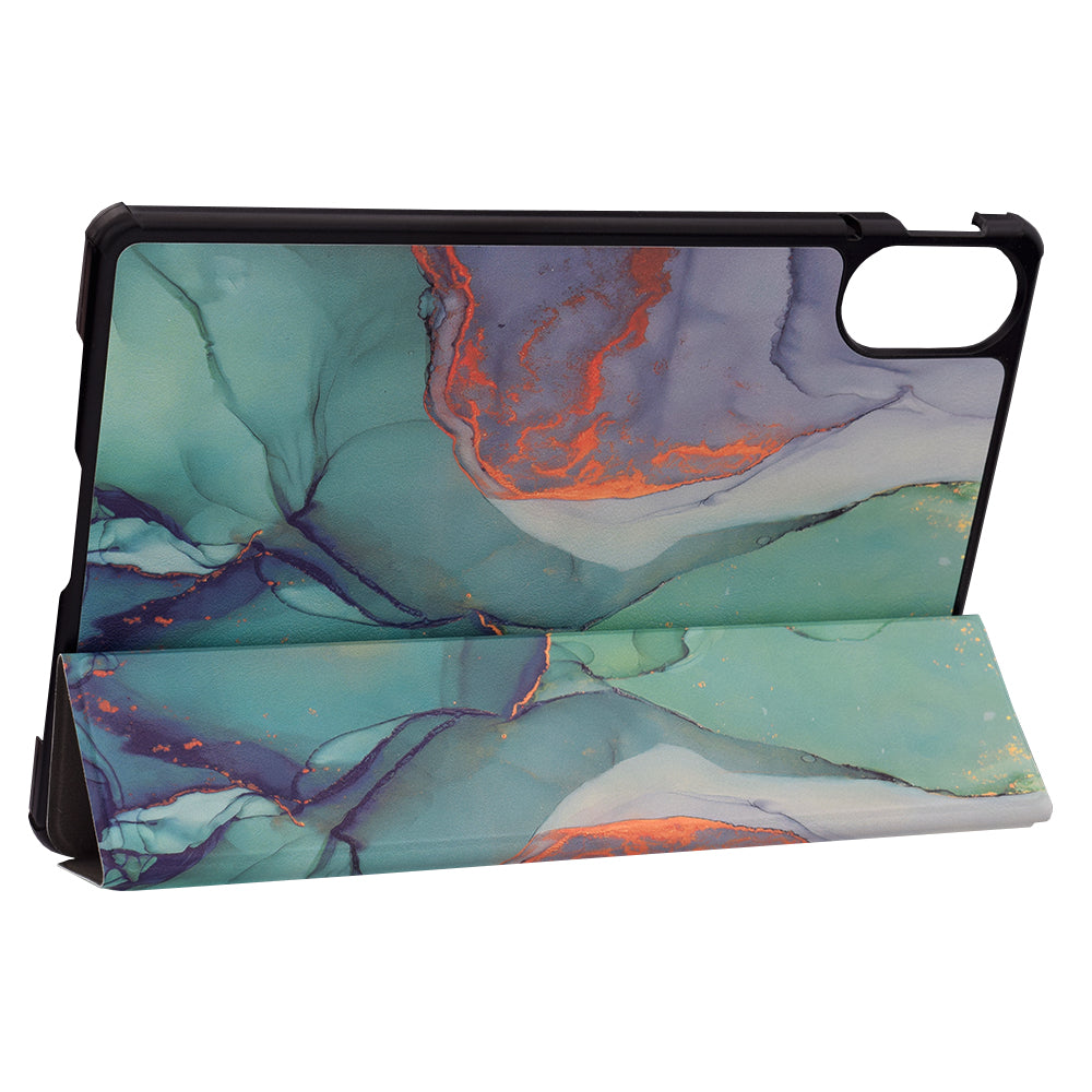 Cover til Xiaomi Redmi Pad 2, Techsuit, FoldPro Green Time, Multifarvet