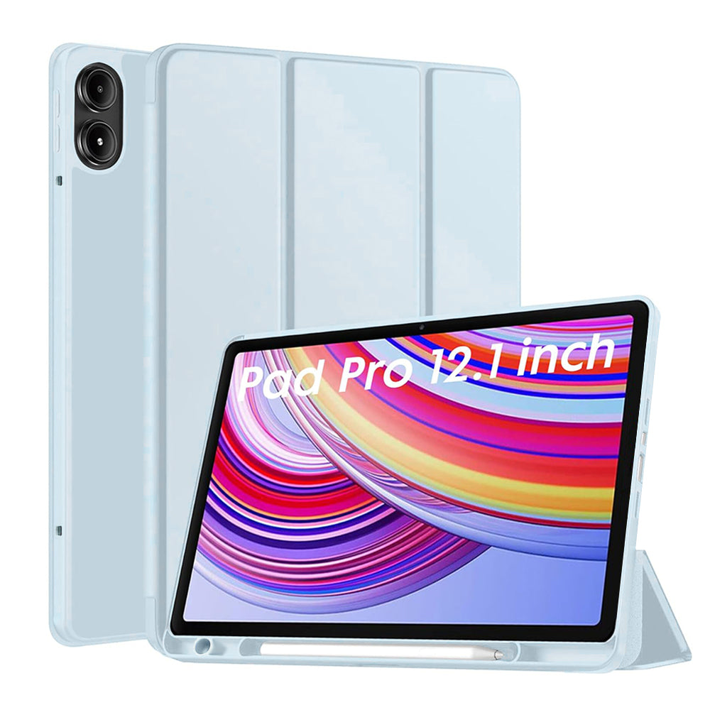 Cover til Xiaomi Redmi Pad Pro / Pad / Pad Pro 5G, Techsuit, Flex Trifold, Blå