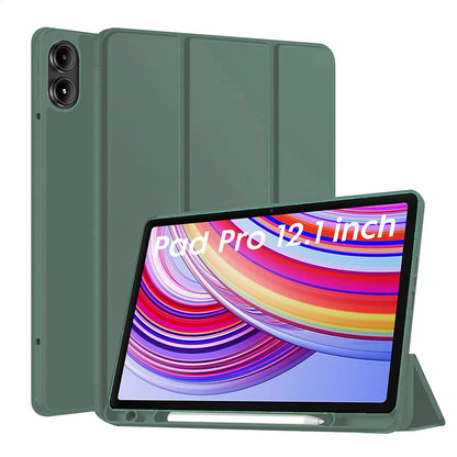 Cover til Xiaomi Redmi Pad Pro / Pad / Pad Pro 5G, Techsuit, Flex Trifold, Grøn