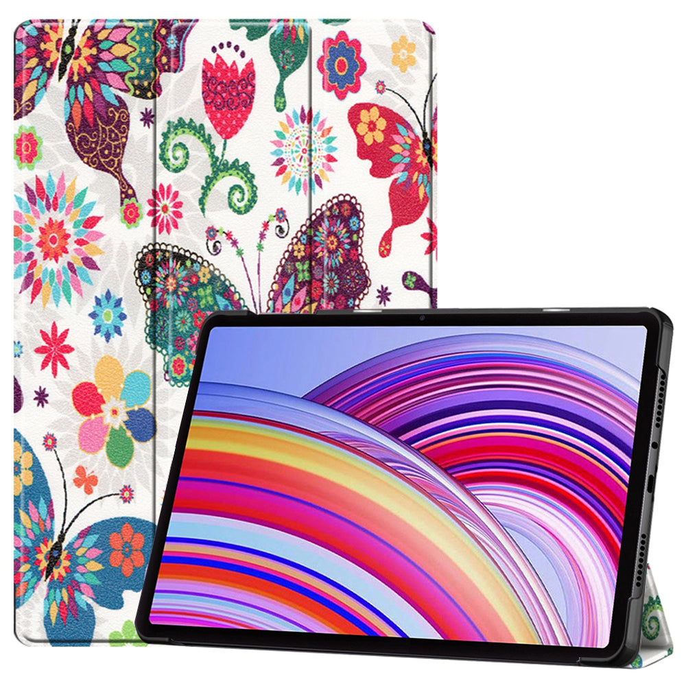Cover til Xiaomi Redmi Pad Pro / Pad / Pad Pro 5G, Techsuit, FoldPro Butterfly, Multifarvet