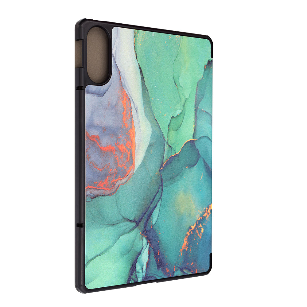 Cover til Xiaomi Redmi Pad Pro / Pad / Pad Pro 5G, Techsuit, FoldPro Green Time, Multifarvet