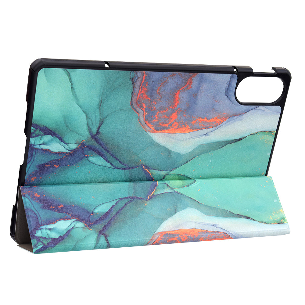 Cover til Xiaomi Redmi Pad Pro / Pad / Pad Pro 5G, Techsuit, FoldPro Green Time, Multifarvet