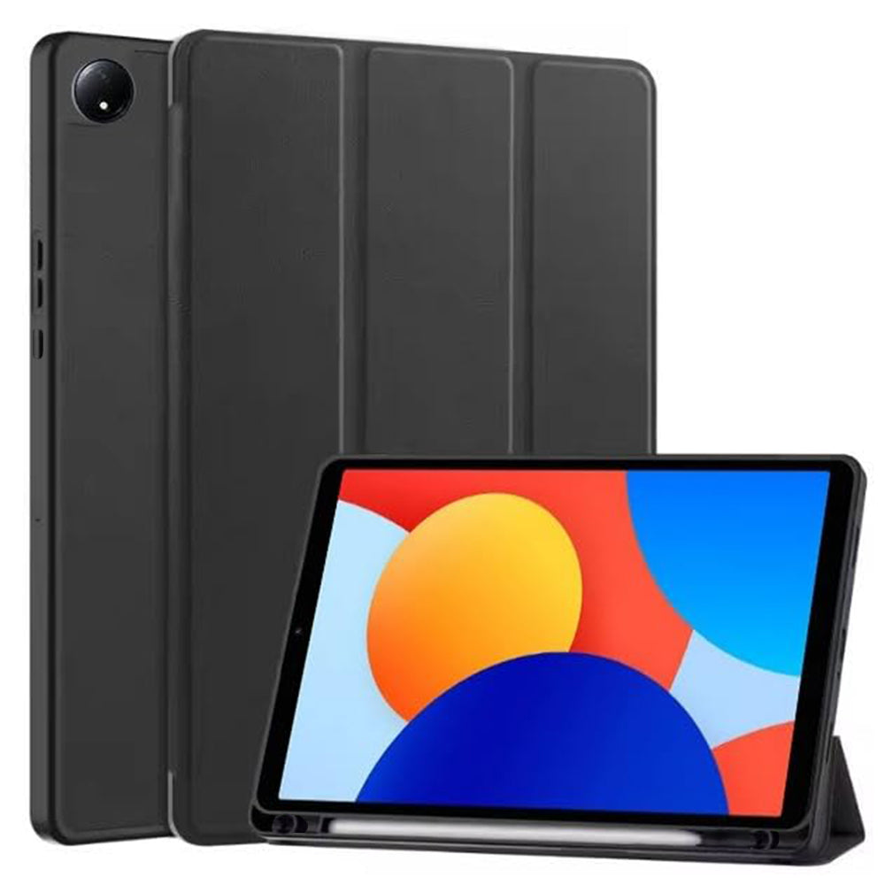 Cover til Xiaomi Redmi Pad SE 8.7, Techsuit, Flex Trifold, Sort