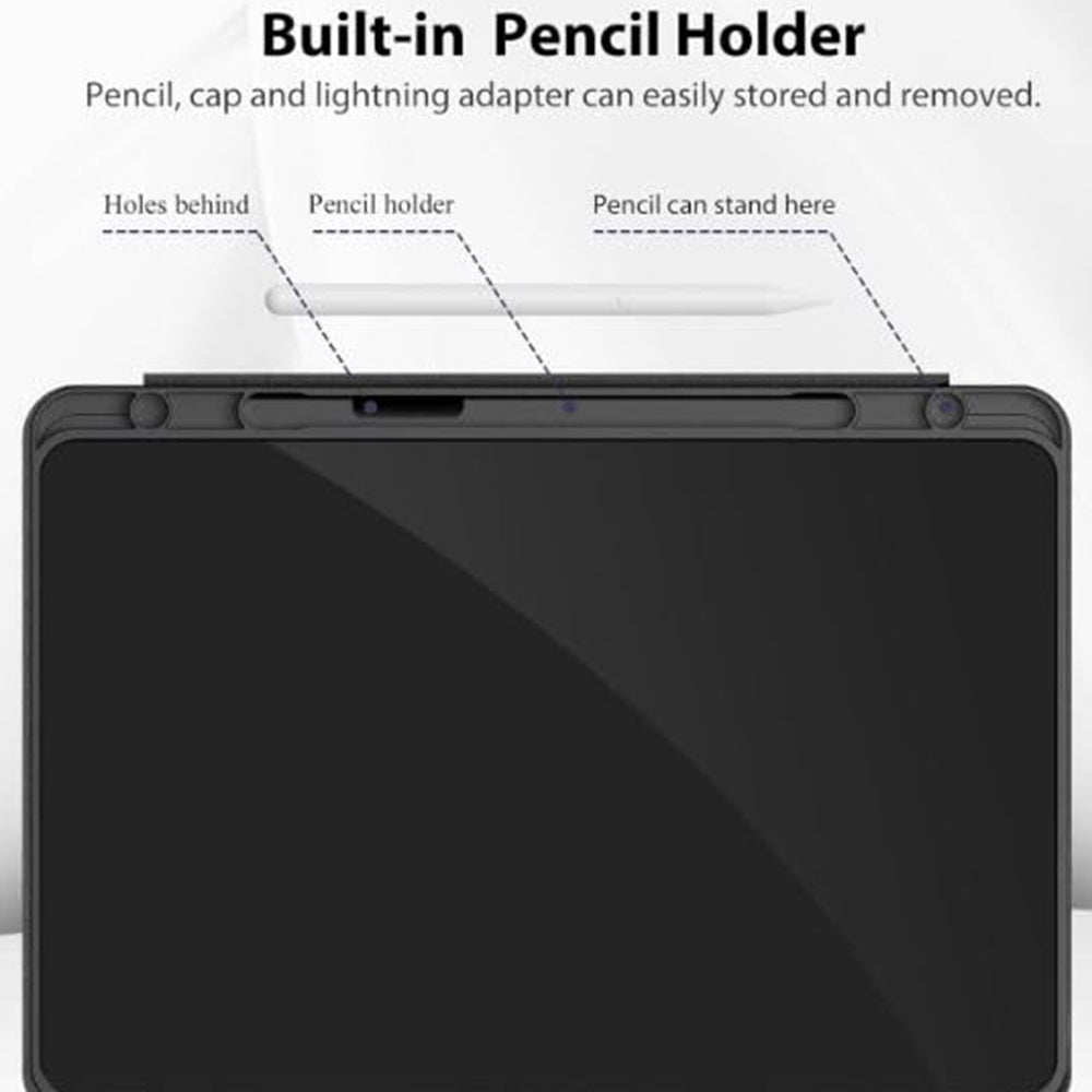 Cover til Xiaomi Redmi Pad SE 8.7, Techsuit, Flex Trifold, Sort